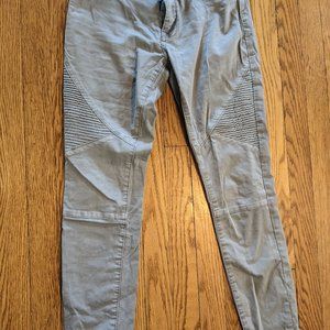 Refuge Grey Jeans with side ribbing